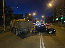 Пьяный водитель самосвала устроил тройное ДТП в Обнинске