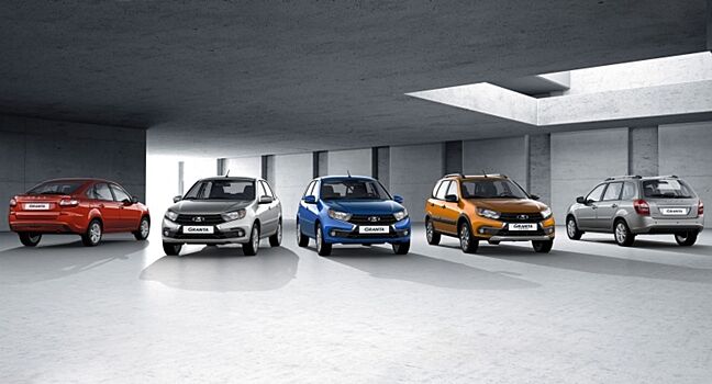 Lada Granta стала самым продаваемым автомобилем в России в октябре