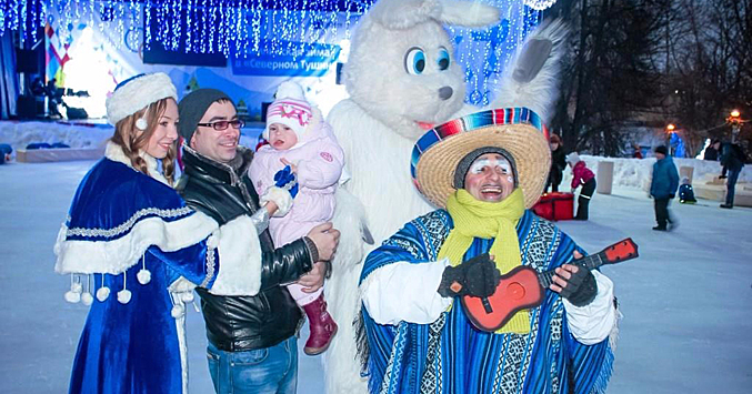 Более 100 праздничных мероприятий пройдет в столичных парках на Рождество