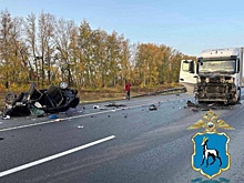 В Самарской области в ДТП с большегрузом погибли два человека