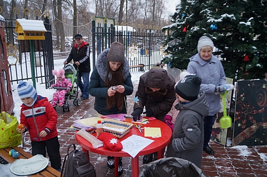 В парке «Кузьминки-Люблино» встретили Эко-Новый год