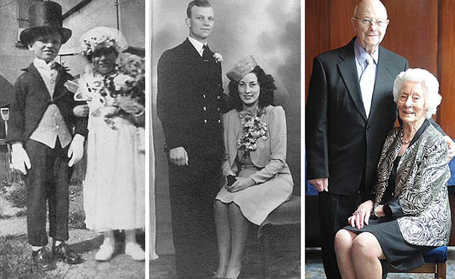  70 лет свадьбы