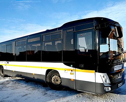 Первый в России автобус МАЗ-231 062 выходит на маршрут