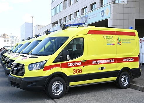 Больницы Татарстана получат 54 автомобиля скорой медицинской помощи Ford Transit