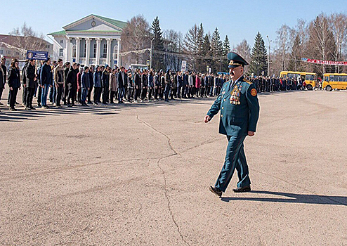 450 школьников Башкирии вступили в ряды Юнармии