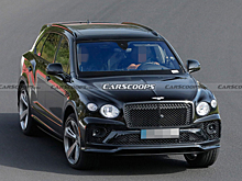 Новые шпионские фото на Нюрбургринге: новый Bentley Bentayga Blackline 2022 года