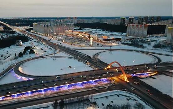 СГЭС обеспечили светом крупную транспортную развязку Сургута