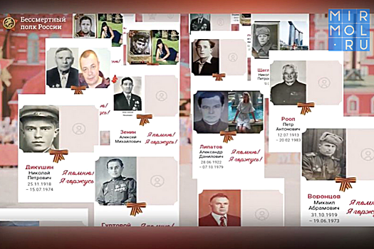 В Волгограде из-за пандемии акция «Бессмертный полк» пройдет онлайн