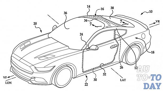 Ford подал новый патент: представлено инновационное лобовое стекло