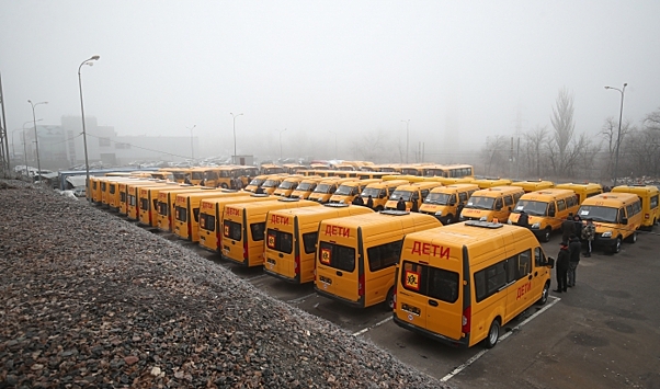 В Волгоградской области школьный автопарк обновили на 90%