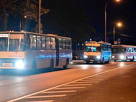 Парад автобусов пройдет в Москве 10 августа