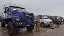 Бойцам отрядов «БАРС» передали автомобили и средства РЭБ