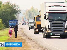 Дорога в школу. В Новой Усмани дети преодолевают километры пути вдоль трассы