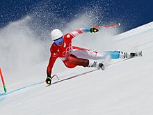 Швейцарская горнолыжница Коринн Зутер выиграла золото Олимпиады в скоростном спуске