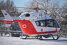 Санитарный вертолет эвакуировал пострадавшего в ДТП в ТиНАО