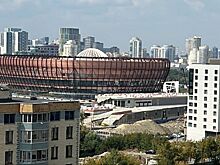 Пожар на строящейся УГМК-арене в Екатеринбурге оперативно потушен