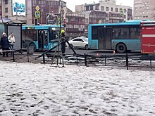 Женщина погибла в ДТП с автобусом в Санкт-Петербурге