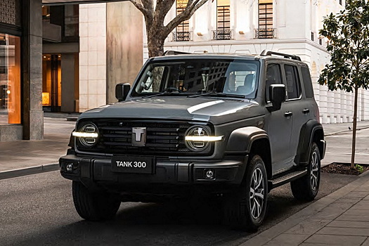 Дизельные Tank 300 поставляют на экспорт со старым салоном