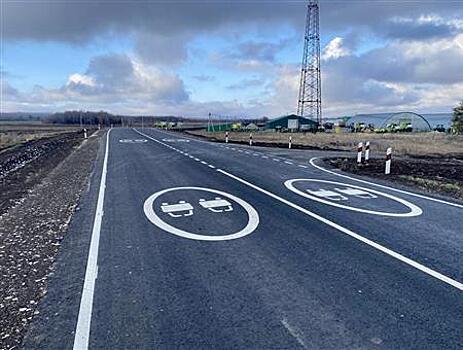 В Самарской области завершили ремонт дорог к малой родине Героев Советского Союза