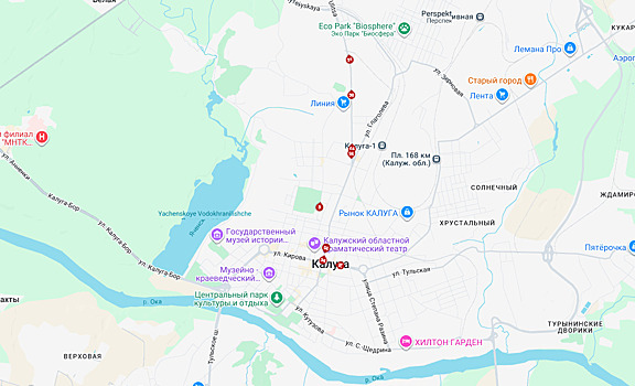 Троллейбусы и автобусы исчезли с онлайн-карт