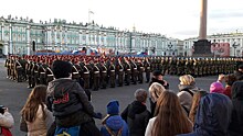 Генеральная репетиция Парада Победы проходит в Москве