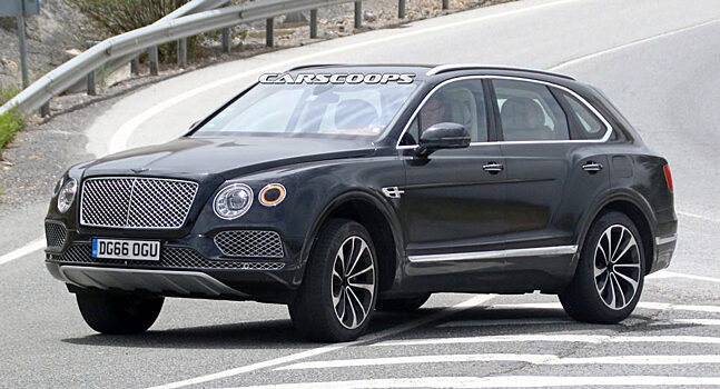 Bentley Bentayga подключат к розетке