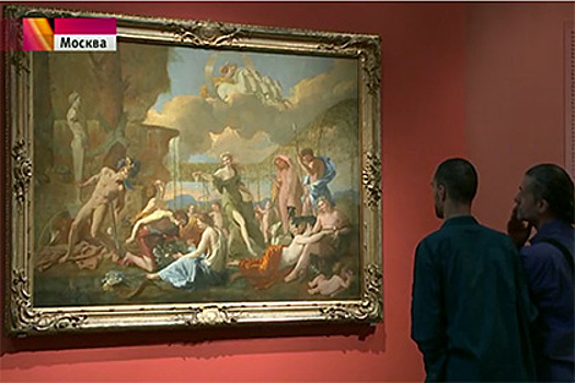 Мединский посетил выставку из одной картины Пуссена