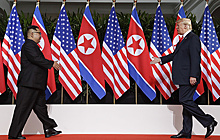 Исторический саммит: как проходит встреча Трампа и Кима в Сингапуре