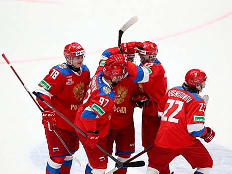 Сборная России по хоккею выиграла турнир в Санкт-Петербурге