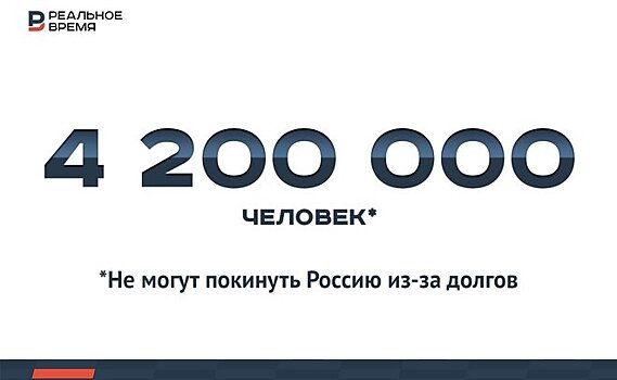 Из России не могут выехать из-за долгов 4,2 миллиона человек — это много или мало?