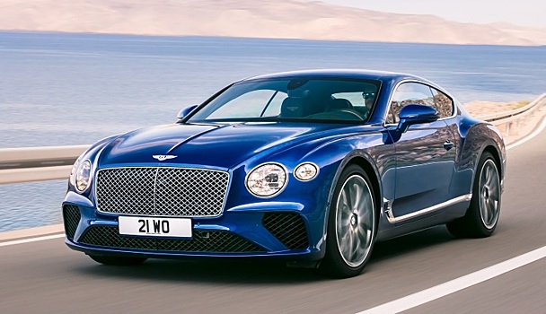 Названа цена нового поколения Bentley Continental GT