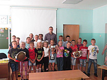 Чемпион мира посетил школу-интернат в Приморье