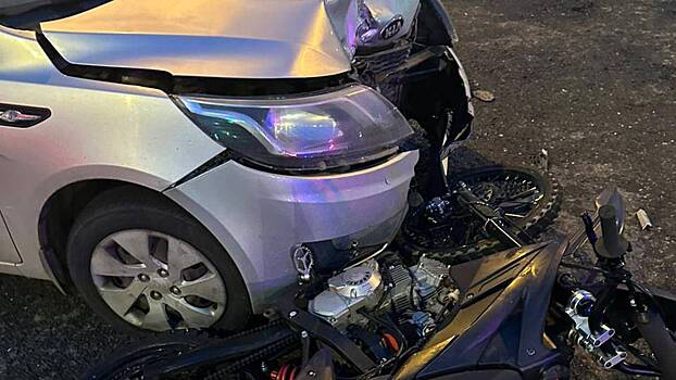 Автомобиль сбил подростка на питбайке на западе Москвы, возбуждена проверка