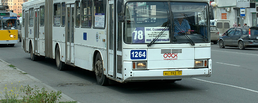 Омский автобус №78 с 1 сентября начнет курсировать по новому маршруту