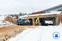 В Москве завершат строительство съезда с трассы М-1 «Крым» на МСД в 2024 году