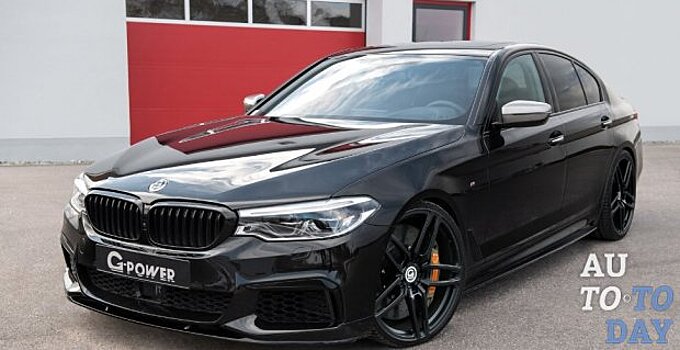 Настроенный BMW M550i становится быстрее М5