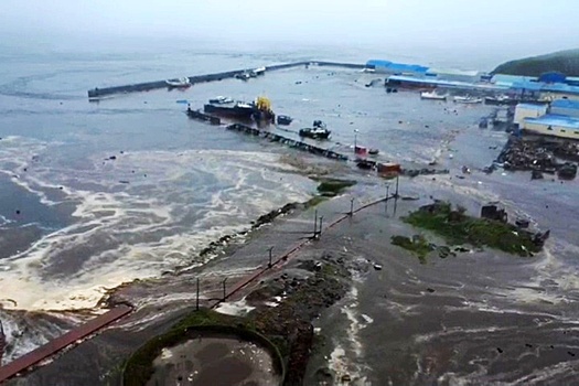 Угроза цунами для Северо-Курильска снята