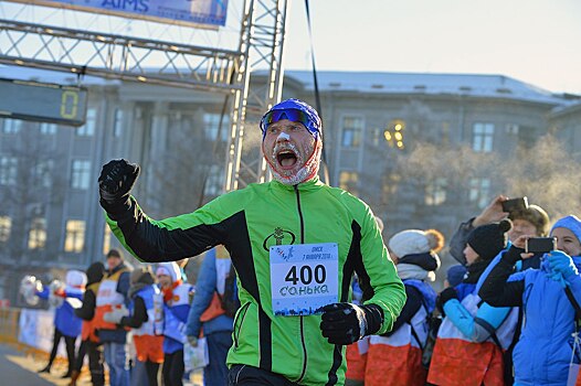 В Омске стартовала регистрация на Рождественский полумарафон