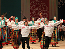 Фестиваль «Рязанский хоровод» в Рязани открыл легендарный народный коллектив