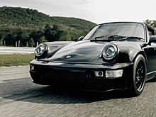 Редкий 30-летний Porsche 911 America скрестили с электромобилем Tesla