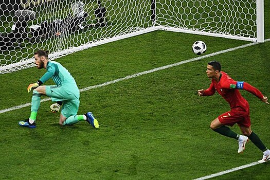 Роналду признан игроком матча ЧМ-2018 против команды Испании