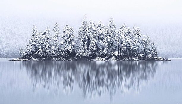 Демонстрация зимы на пейзажных фотографиях Килиана Шонбергера