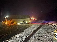 В Новосибирской области четыре человека пострадали в ДТП с автобусом