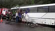 Три человека стали жертвами столкновения автобуса с КамАЗом в Кузбассе