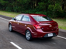 Седан Chevrolet Prisma подрастёт после смены поколений, но всё равно останется дешевле Cobalt