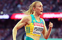 Пирсон стала двукратной чемпионкой мира в беге на 100 м с барьерами