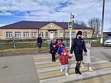 В Ардонском районе Северной Осетии сотрудники Госавтоинспекции провели урок дорожной безопасности «Светофорик»