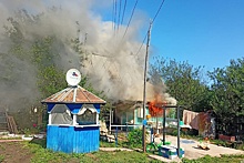 В Башкирии дети выпрыгнули из окна мансарды, спасаясь от пожара
