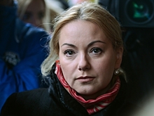 Актриса Ольга Будина посетила Единый пункт отбора на военную службу в Москве