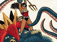 Комиксы: Чудо-Женщина защищает любовницу Зевса